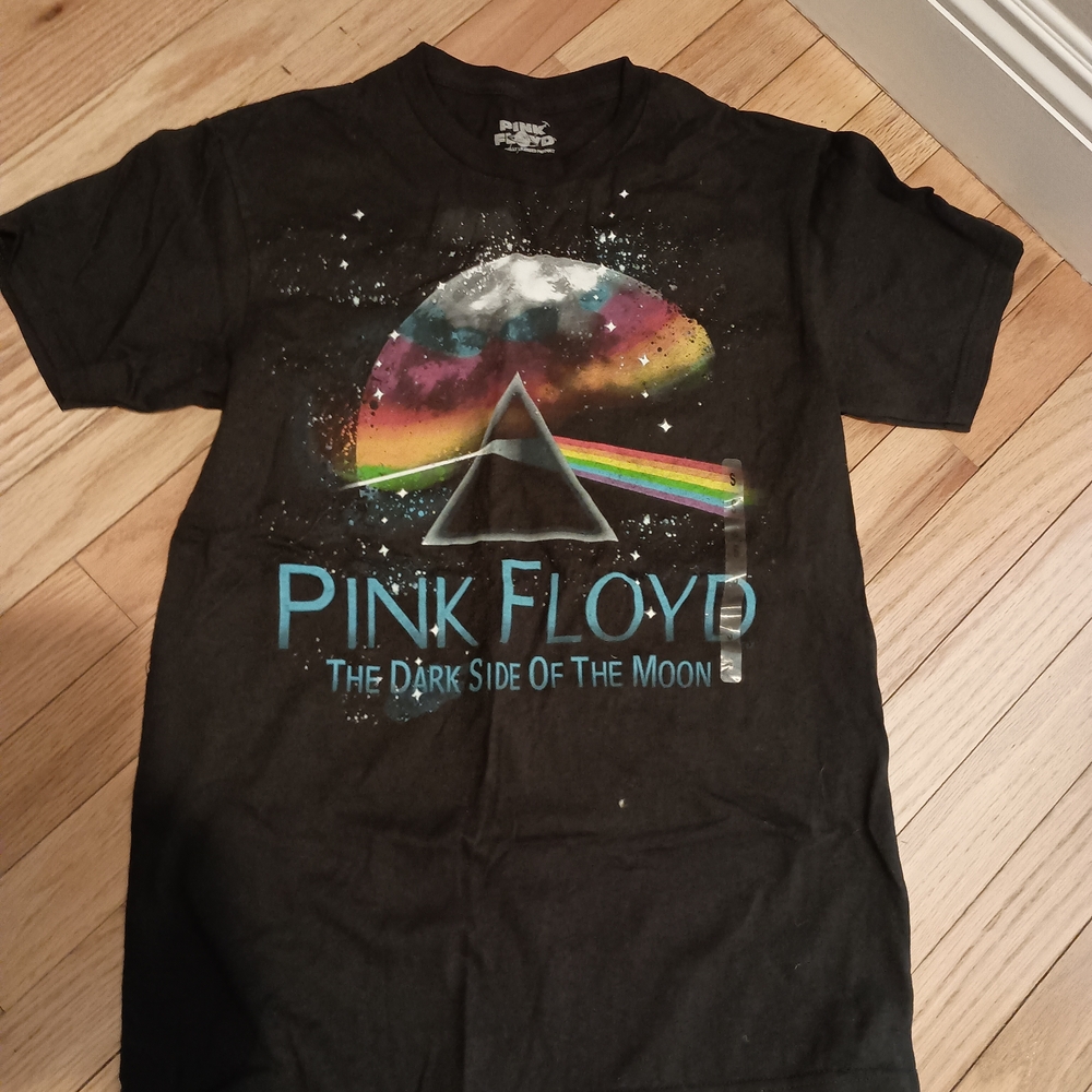 NWT Pink Floyd Black Cotton Tee